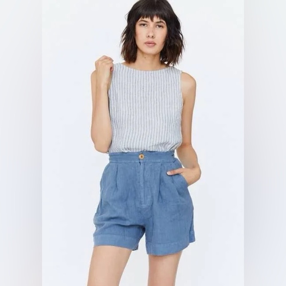 esby linen Penny short